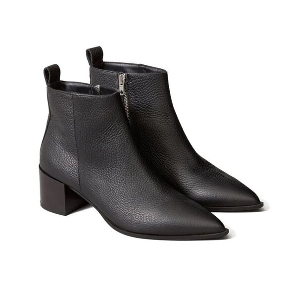 Everlane Boss Boots Pebbled Leather - Picture 1 of 10